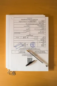 Servicio traducción apostilla antecedentes penales marruecoc