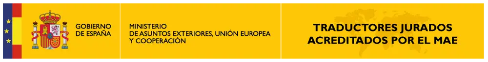 Traductores jurados acreditados por el MAE